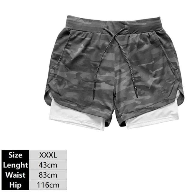 2020 Fashion Summer Fitness Running Shorts
