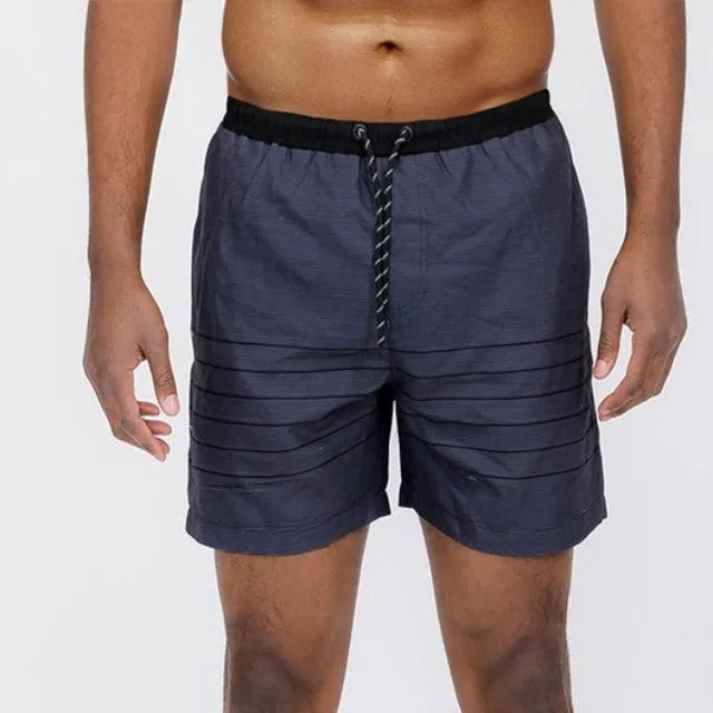 Blue stripes Swim Shorts