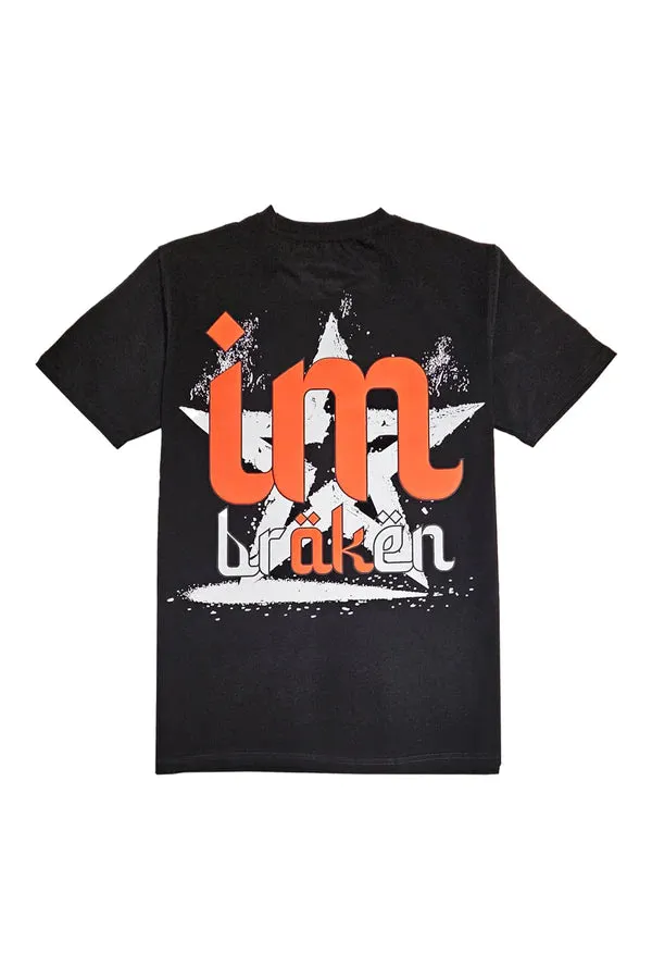 Broken Soul T-Shirt - Black