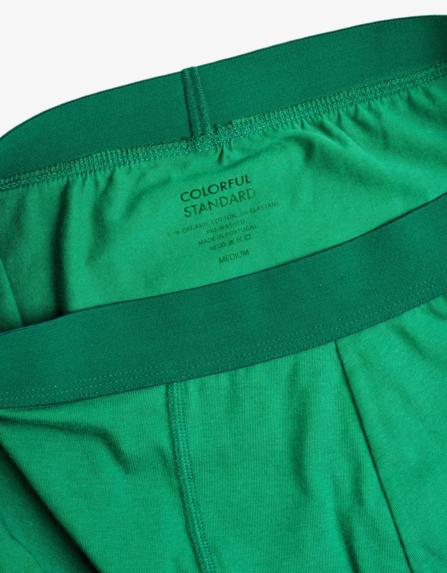 Classic Organic Boxer Briefs - Kelly Green