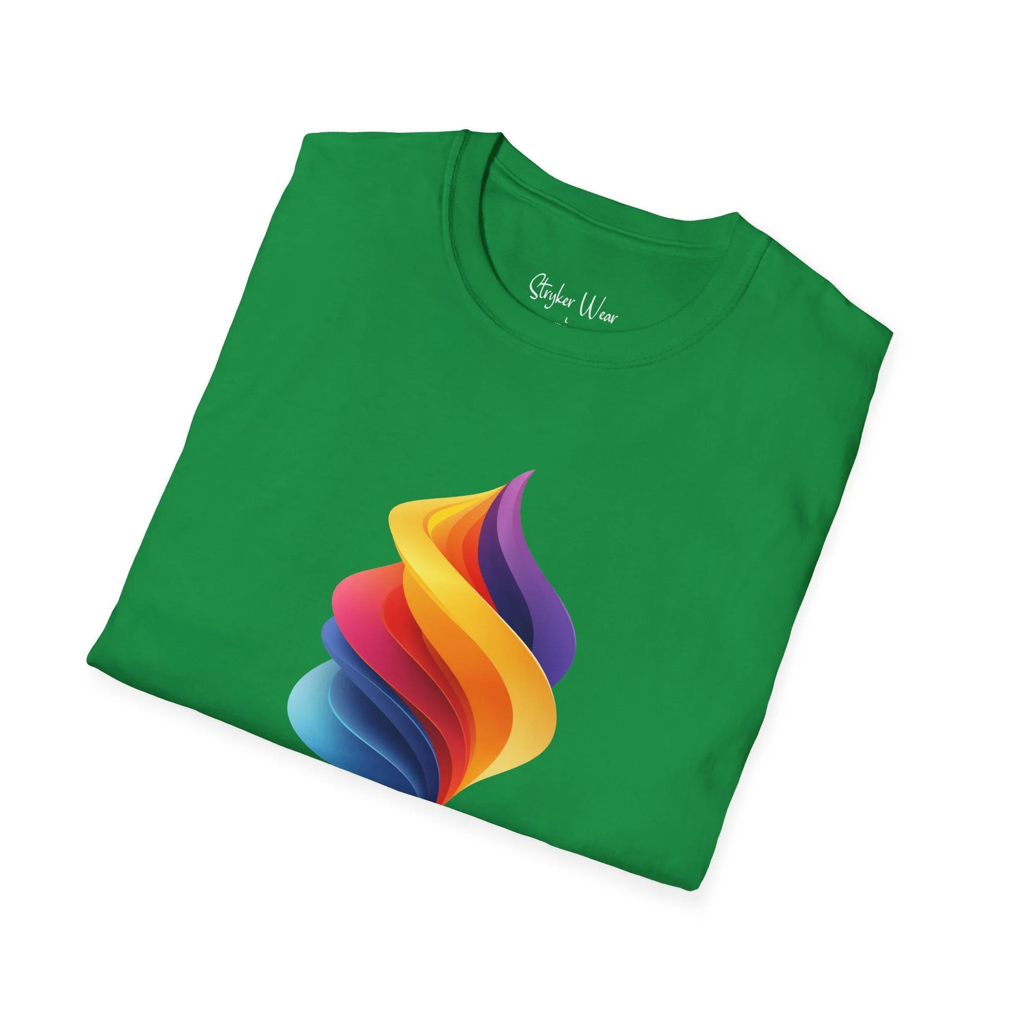 Colorful Swirl | Unisex Softstyle T-Shirt