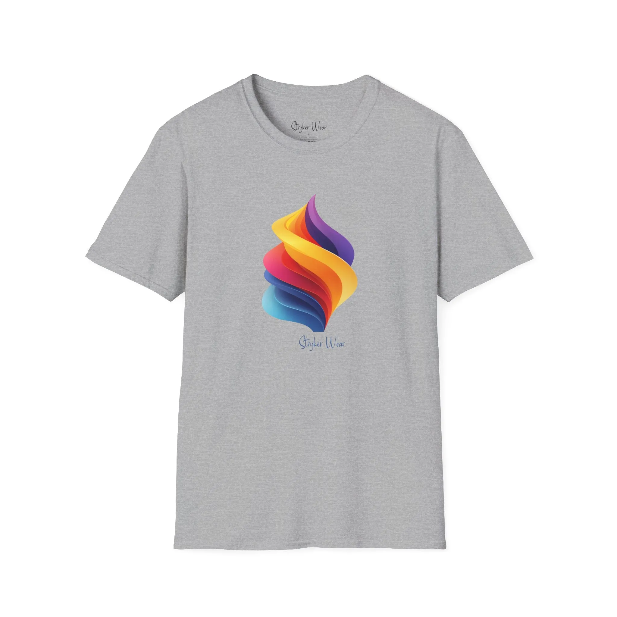 Colorful Swirl | Unisex Softstyle T-Shirt