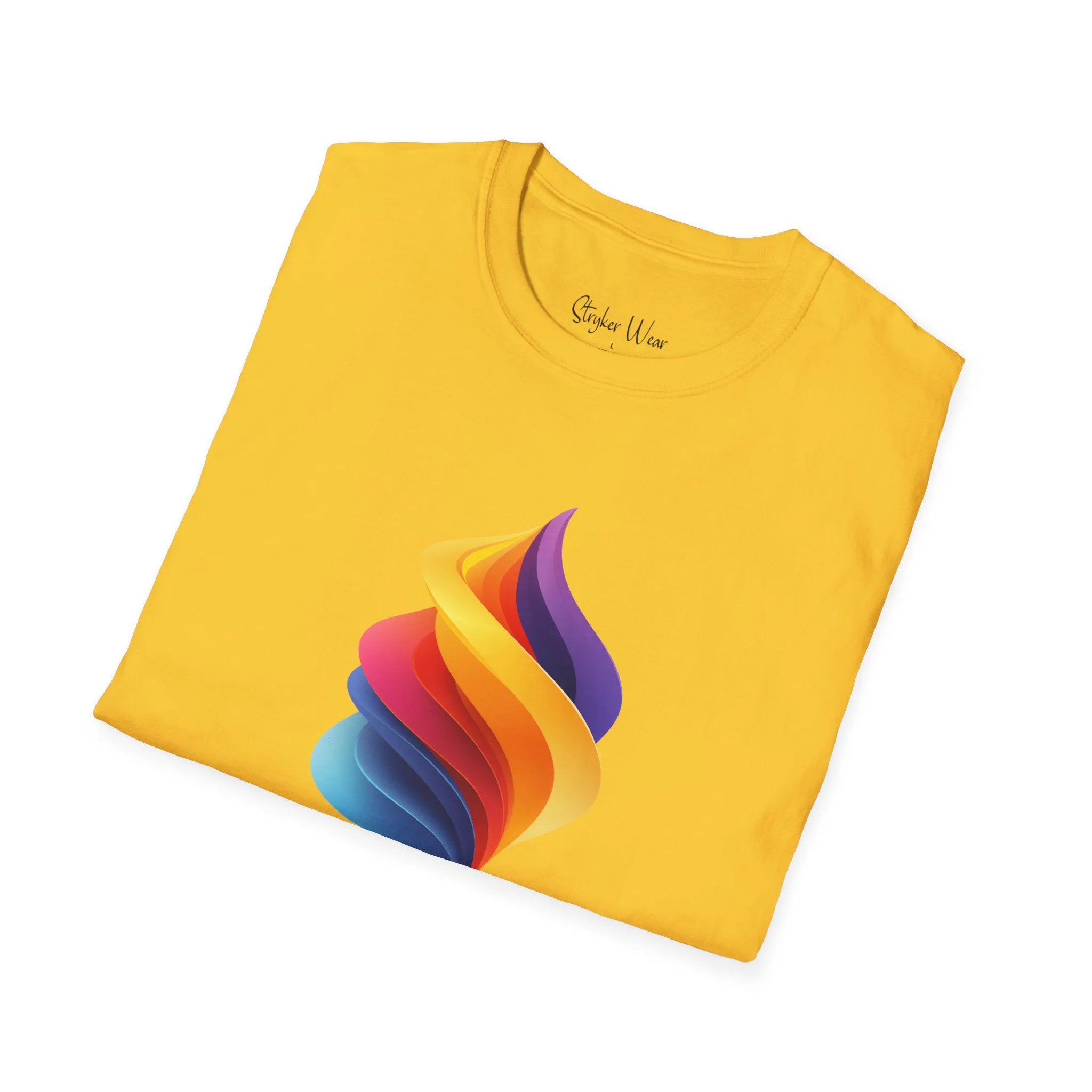 Colorful Swirl | Unisex Softstyle T-Shirt