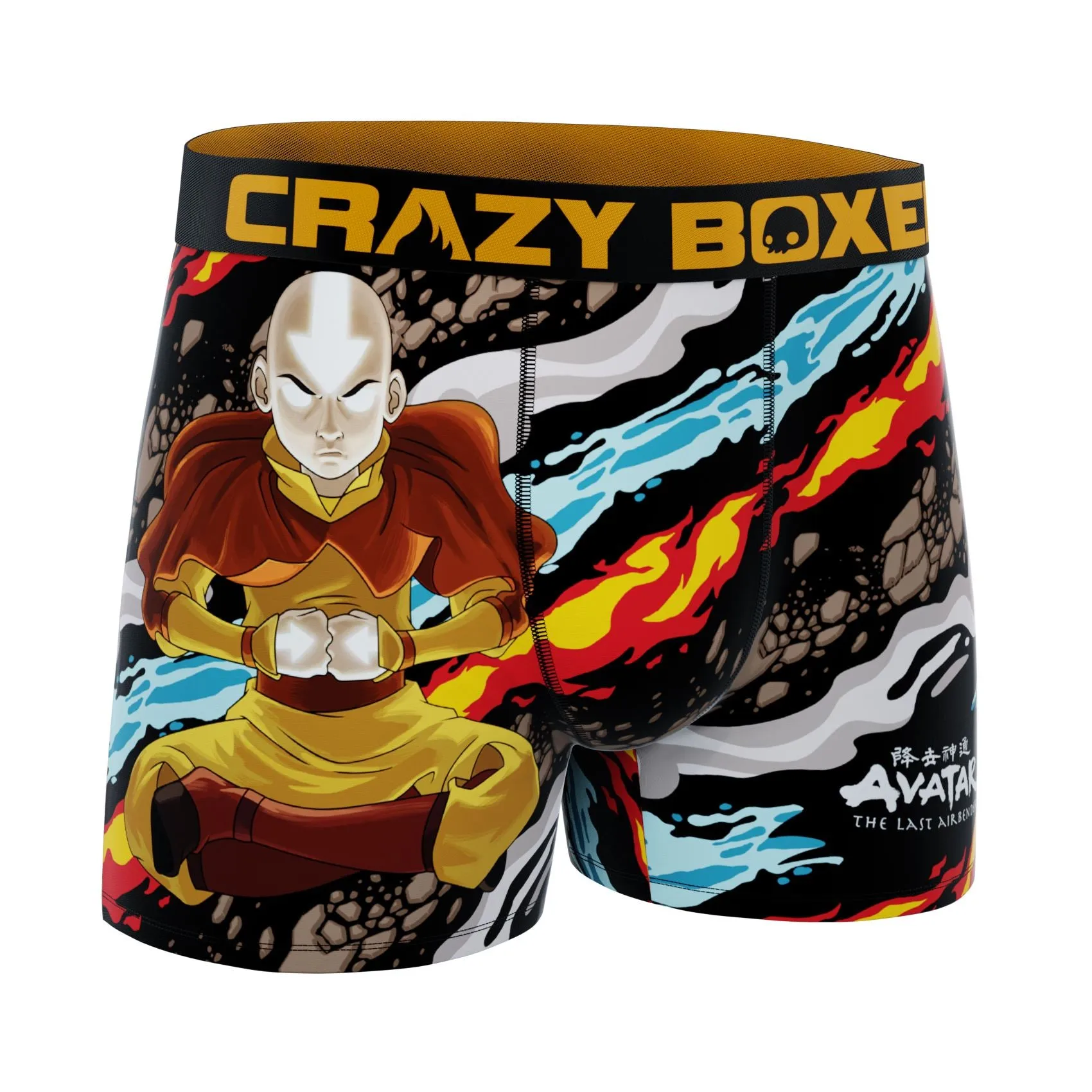 CRAZYBOXER Avatar Elements Men's Boxer Briefs