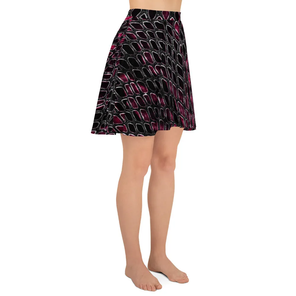 Geometric shapes print skirt for woman