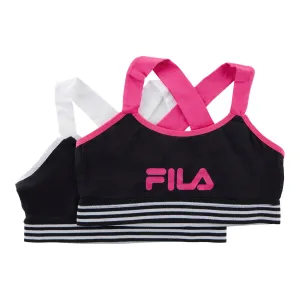 Girl's Fila Bra's, 2-Pack