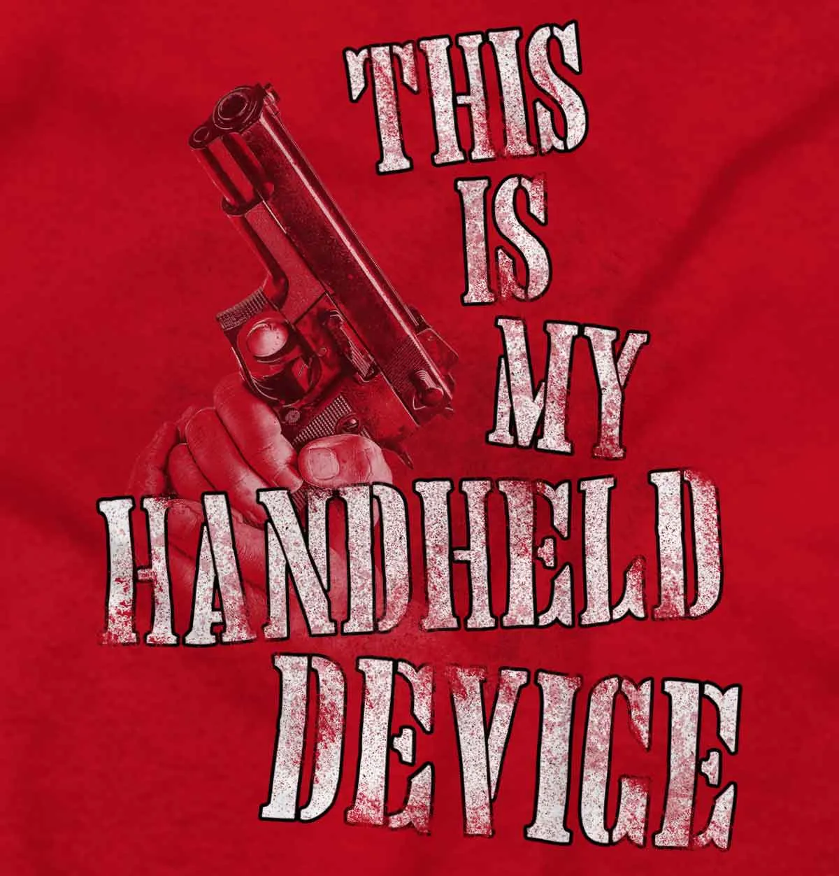 Handheld Device V-Neck T-Shirt