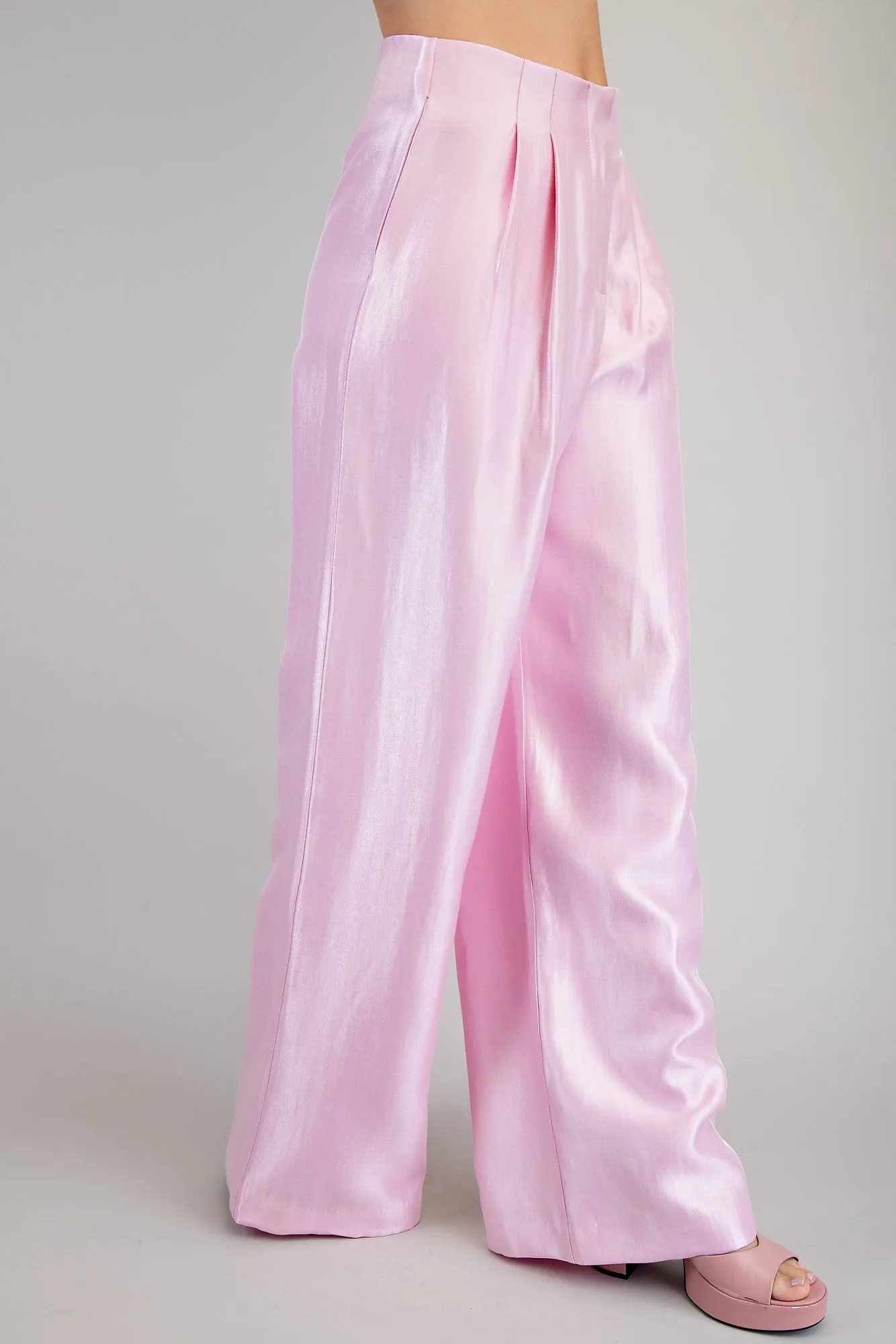 High Waist Wide Pants
