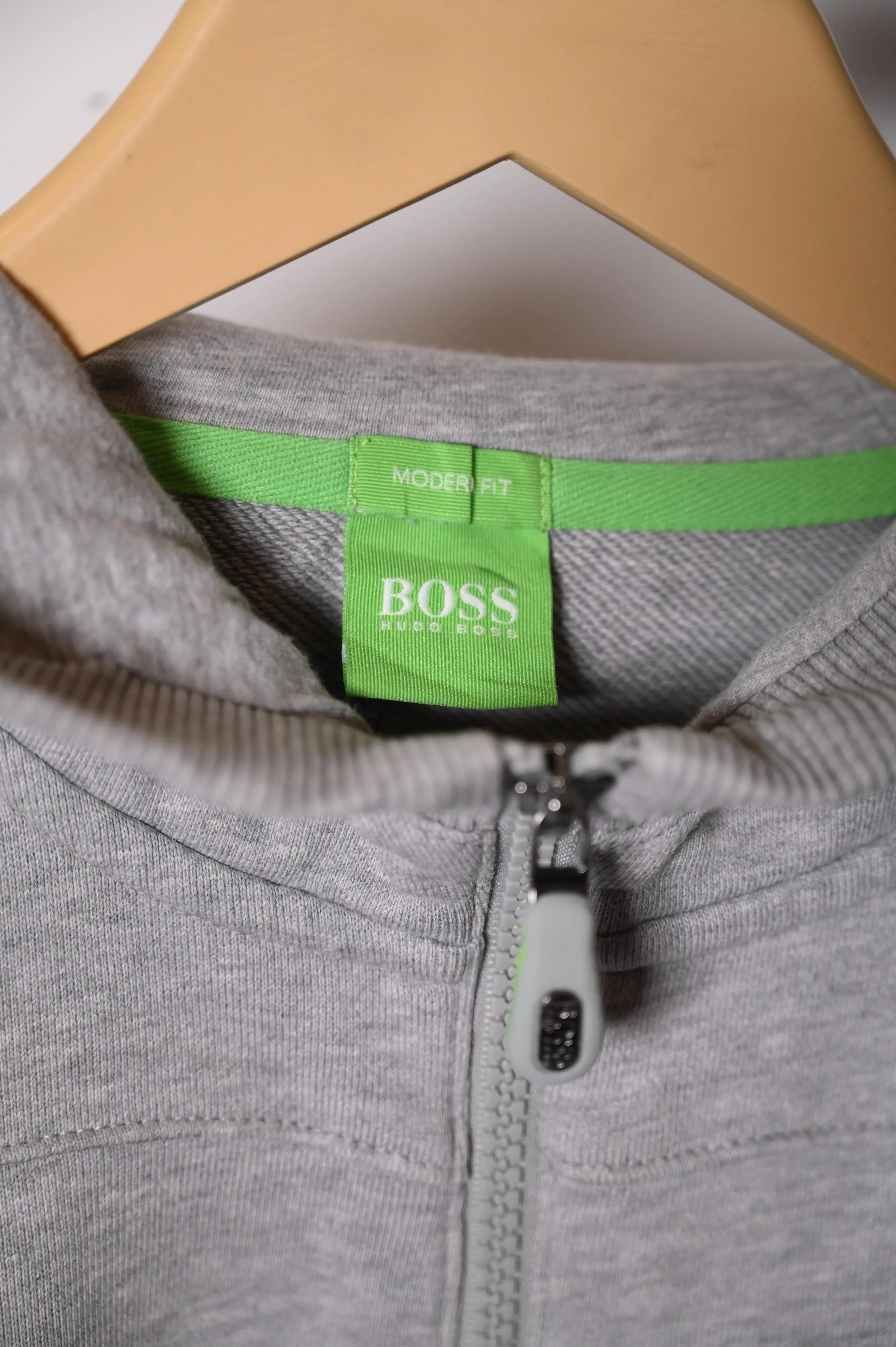 Hugo Boss Grey Hoodie (Medium, Excellent Condition)