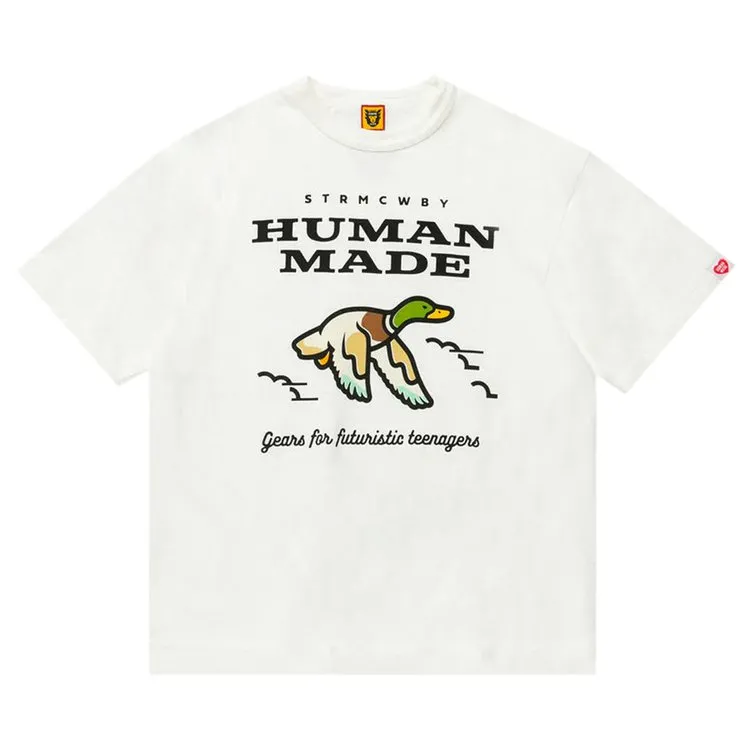 Human Made T-Shirt #14 'White', White
