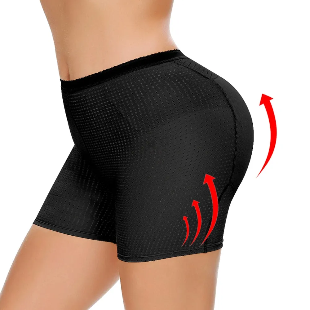 LAZAWG Butt Lifter Panties Body Shaper Boyshorts Control Panty Sexy Butt Shapewear Women Fake Butt Shapers Push Up Booties Strap
