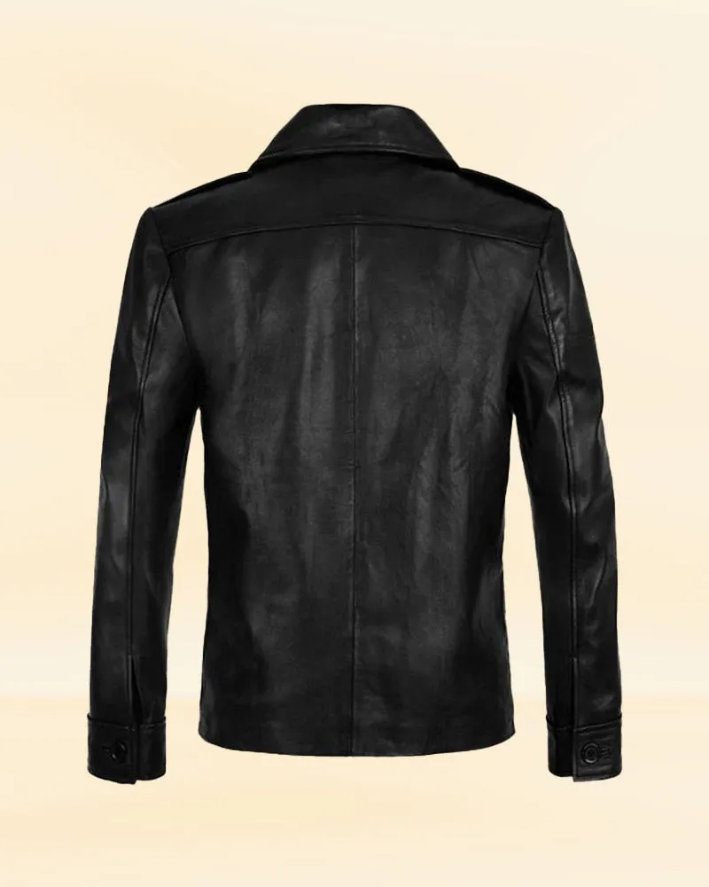 LEATHER JACKET WORN BY BRAD PITT IN FRIENDS TV SERIES SEASON 8