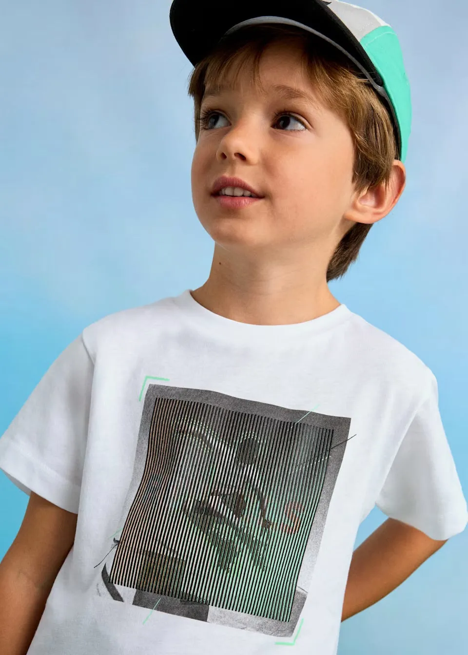 Mayoral Boys Jump T-Shirt 3035 White