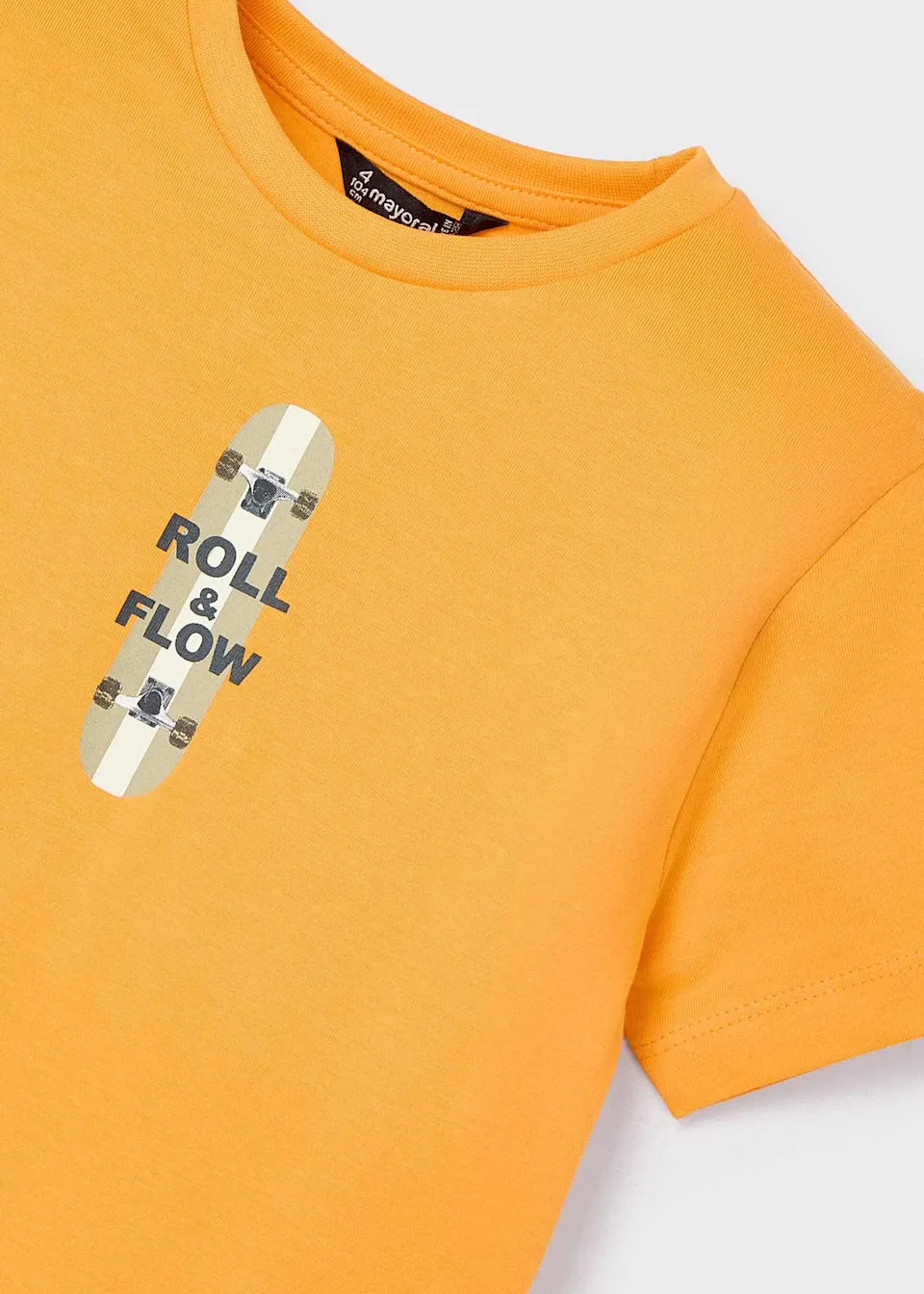 Mayoral Boys Skate All Around T-Shirt 3039 Orange