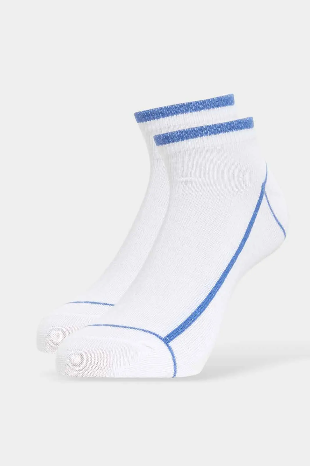 Men Assorted Striped Ankle Socks (Pack of 10)