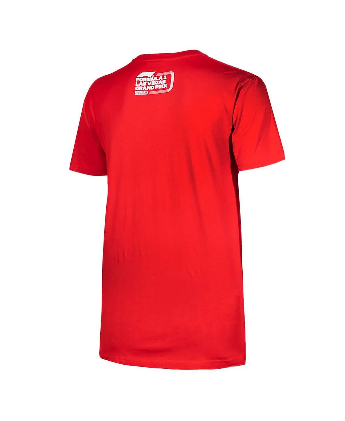 Men's and Women's Red Formula 1 Las Vegas Grand Prix Race Ready Insomniac T-Shirt