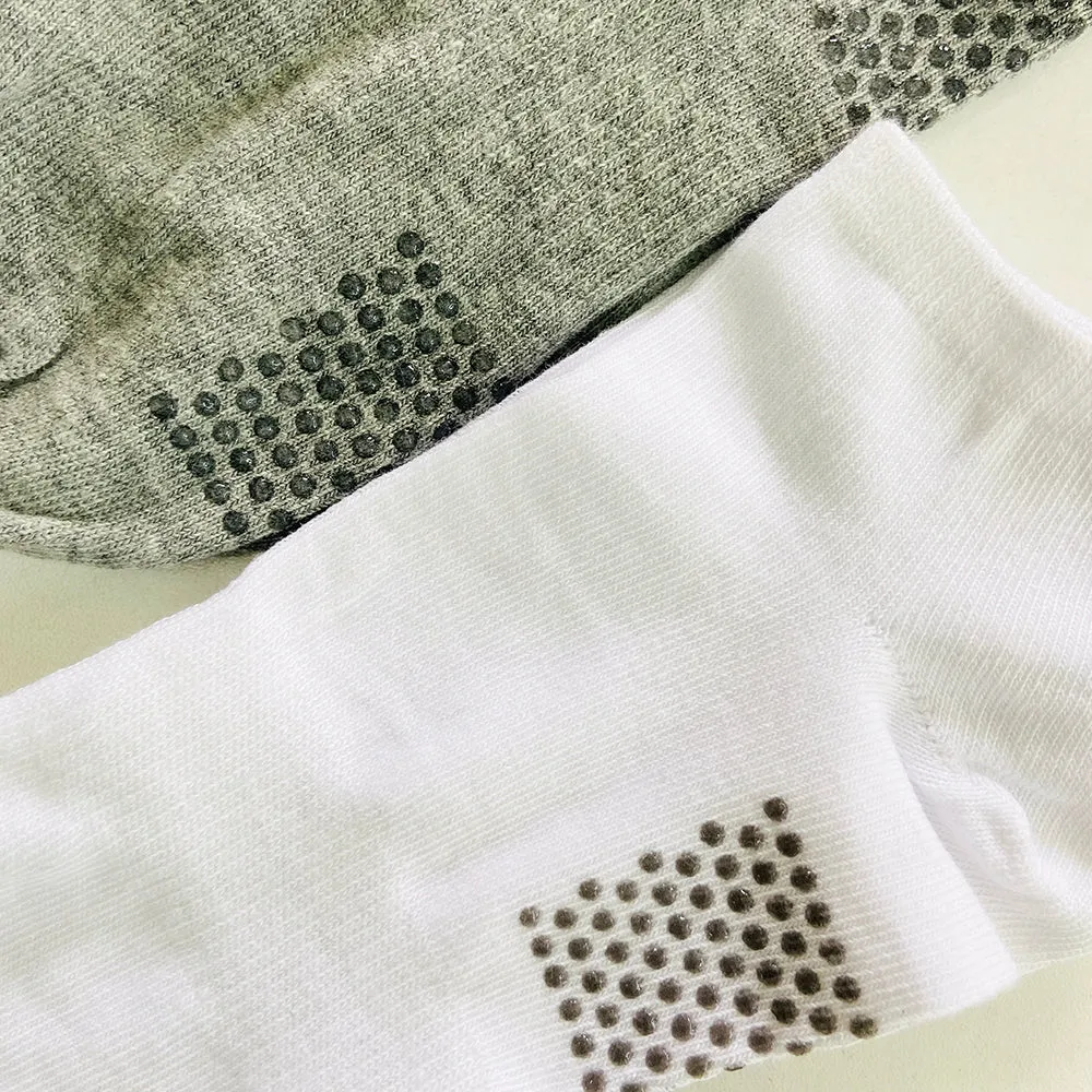 Mens Anti-Slip Cotton Ankle Socks