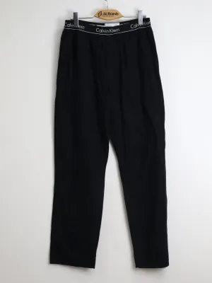 Men's Plain Sleepwear Pants,Black