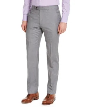 Michael Kors Mens Classic fit Dress Pants 32 / 30 Light Grey Stretch