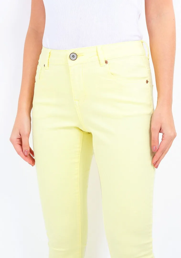 NAT LEMON PASTEL SKINNY JEANS