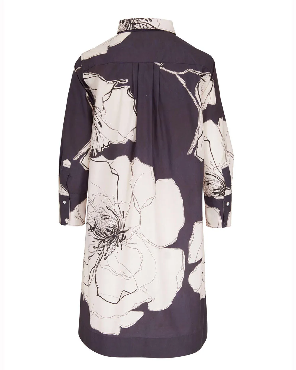 Navy Floral Jackie Dress