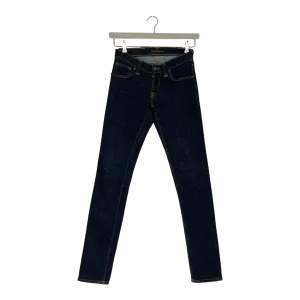 Nudie Jeans tight long john jeans, twill rinsed | woman 25W/32L