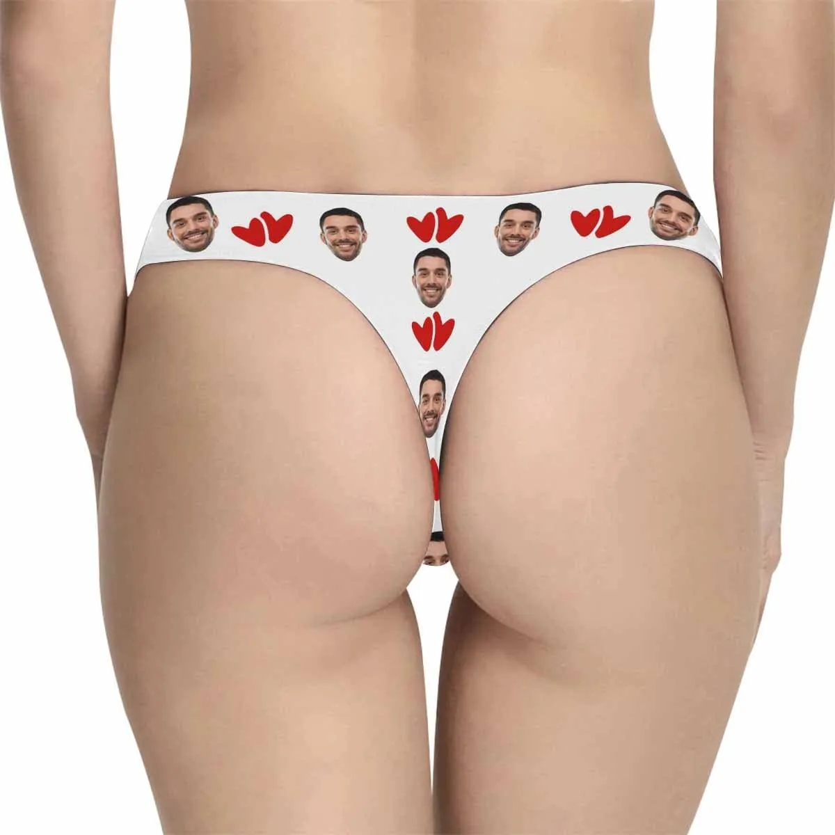 Personalized Women's Panties Custom Face About You Women's Thong Custom Underwear