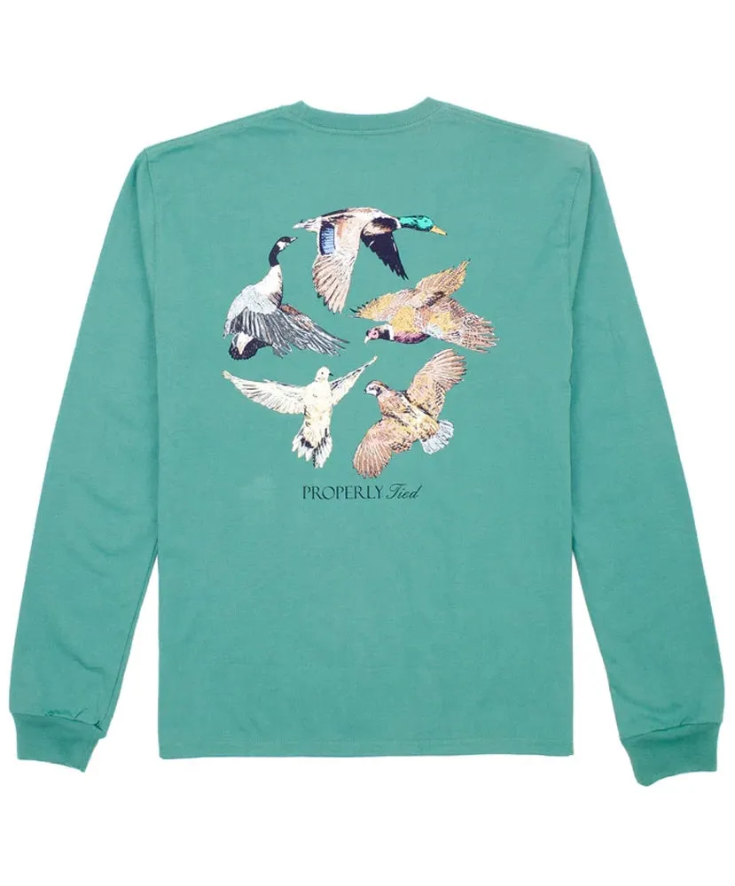 Properly Tied - Flock LS Tee