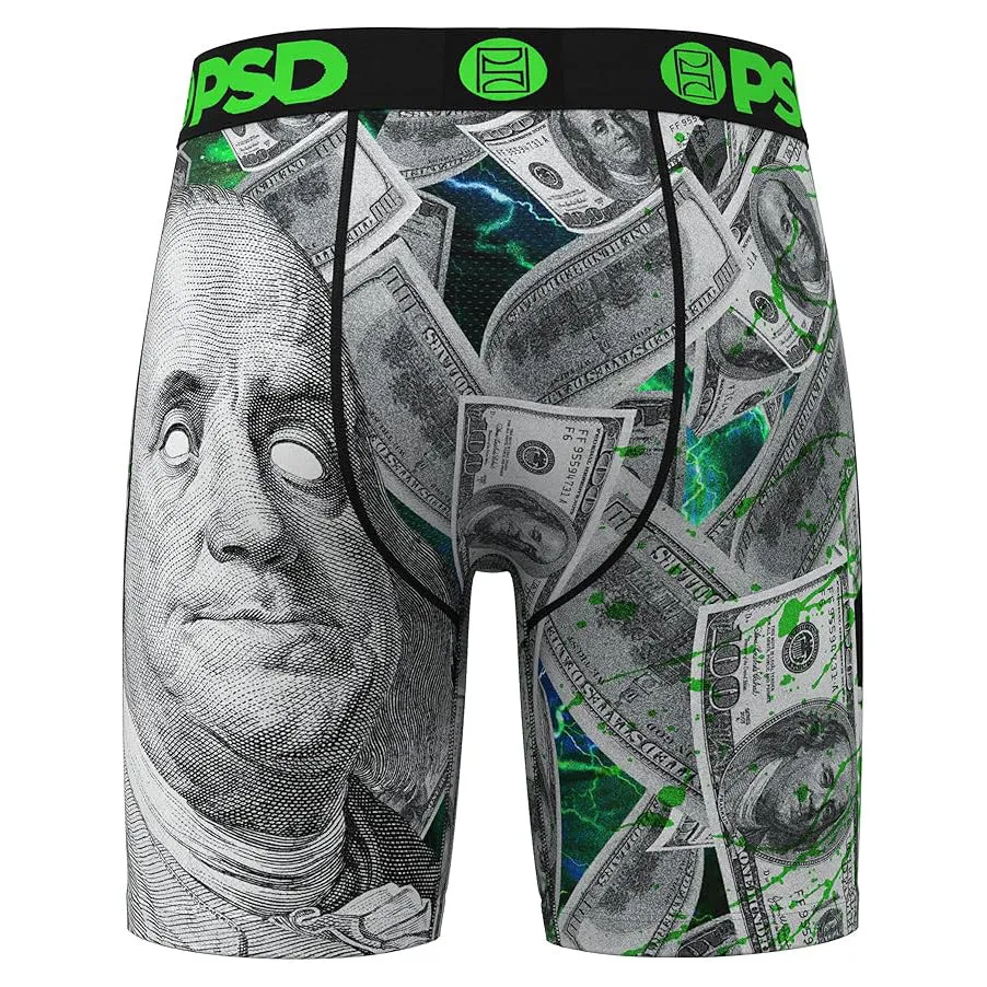 PSD Men's Multicolor Guap Boxer Briefs Large Underwear - 324180042-MUL-L