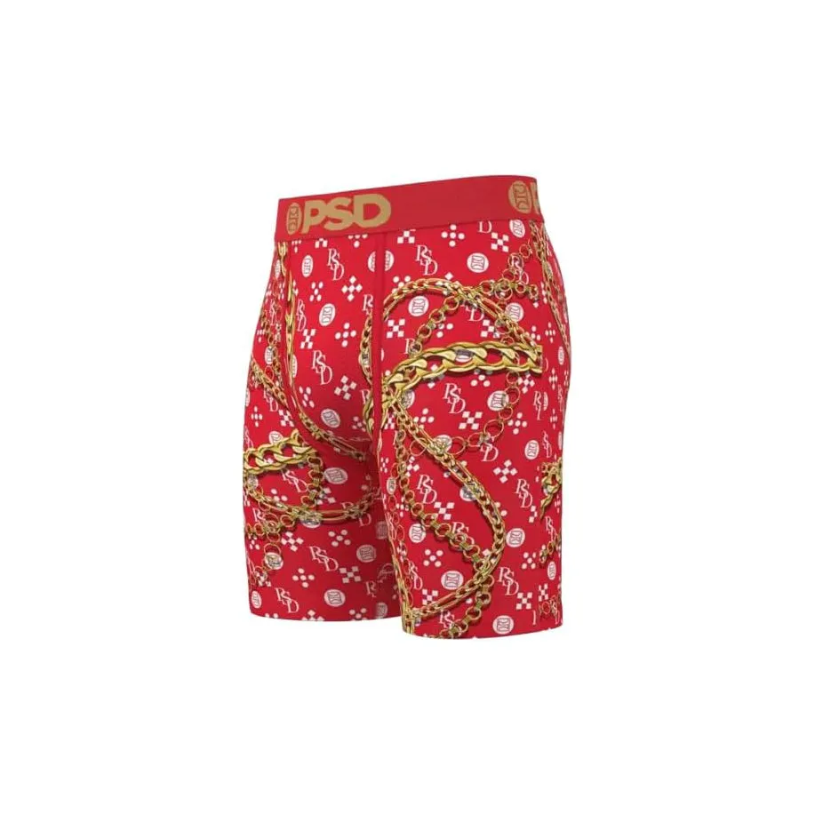 PSD Men's Multicolor Infrared Lux 3-Pack Boxer Brief Medium Underwear - 424180190-MUL-M