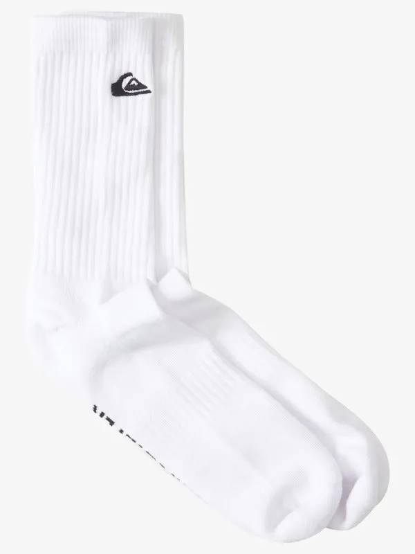 Quiksilver 2 Pack Crew Socks-Light Blue