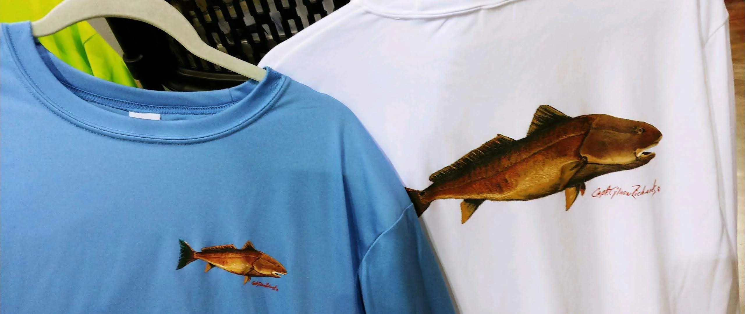 Redfish Long Sleeve Quick Dry Crewneck T-Shirt