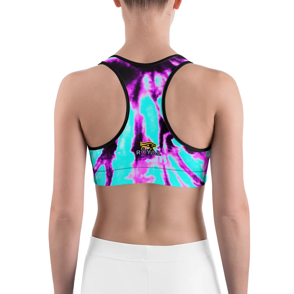 ROYAL. |  Urban Resort | CONSCIOUS CULTURE Eye of Ra Fashion Sports Bra ELECTRIC AETHER