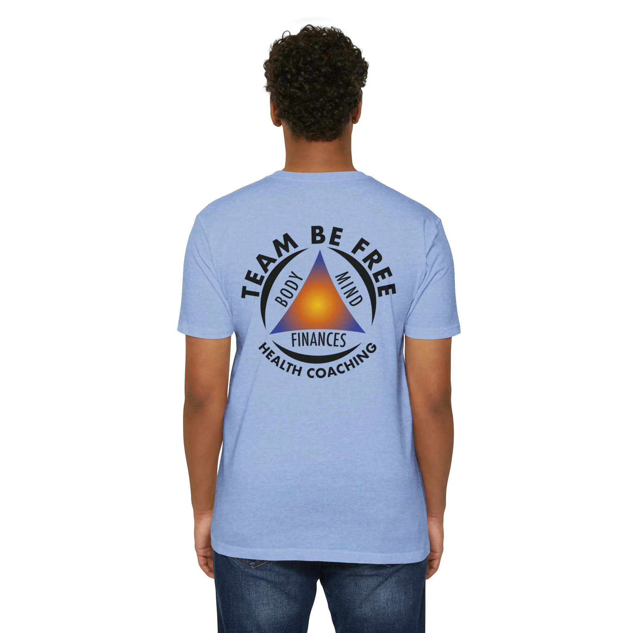 Team Be Free Unisex CVC Jersey T-shirt