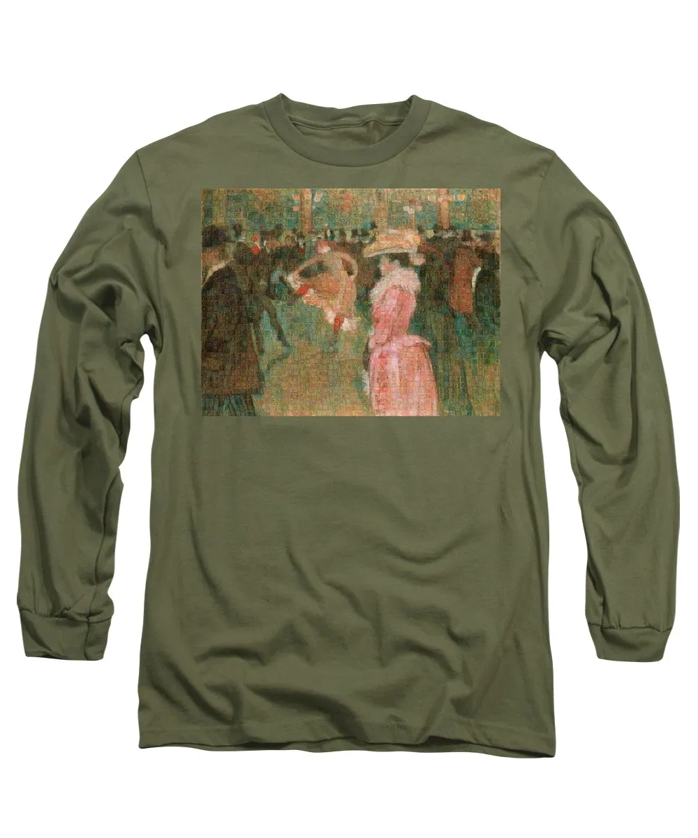 Tribute to Toulouse Lautrec - Long Sleeve T-Shirt