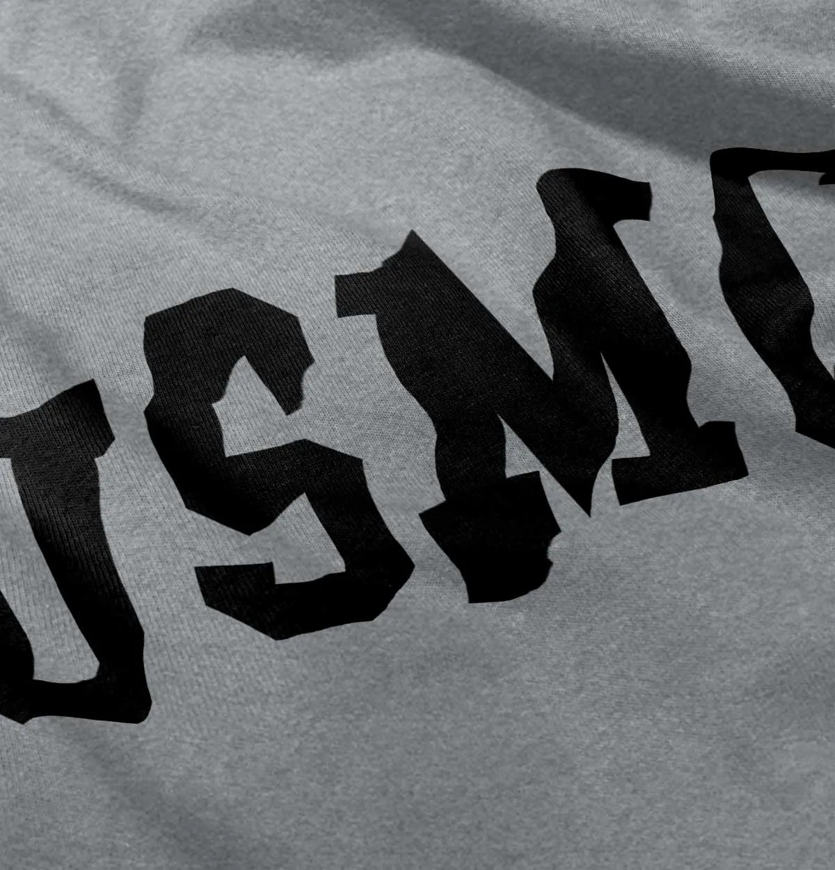 USMC Logo Junior Fitted V-Neck T-Shirt